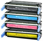 Compatible HP Color LaserJet 4600/4650 Toner Cartridge Combo Pack (BK/C/M/Y) (NO. 641A) (C972MP)