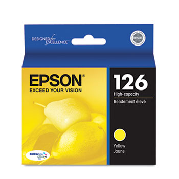Epson NO. 126 Yellow Inkjet (480 Page Yield) (T126420)