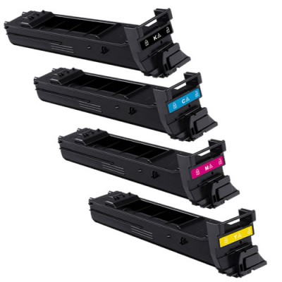 Compatible Olivetti d-Color MF-250/353 Toner Cartridge Combo Pack (BK/C/M/Y) (B072MP)