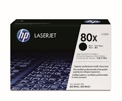 HP LaserJet Pro M401/425 Toner Cartridge (6900 Page Yield) (NO. 80X) (CF280X)