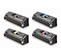 Compatible HP Color LaserJet 1500/2500 Toner Cartridge Combo Pack (BK/C/M/Y) (NO. 121A) (C970MP)