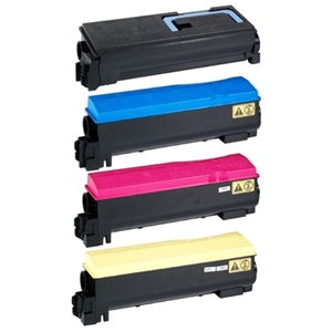 Compatible Kyocera Mita FS-C5400DN Toner Cartridge Combo Pack (BK/C/M/Y) (TK-572MP)