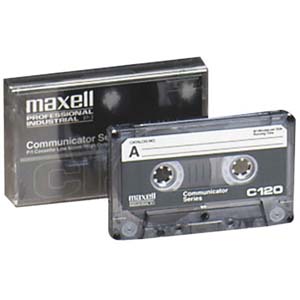 Maxell 60 Minute Audio Cassette Tape (10/PK) (102411)
