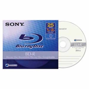 Sony 25GB Optical Disc (BNR25AHE)