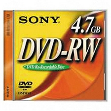 Sony DVD+RW Rewriteable (4.7 GB) (DPW47)