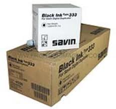 Savin TYPE 335 Black Duplicator Ink (5/PK-600CC) (4538)