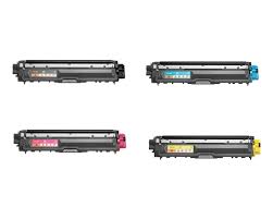 Compatible Brother TN-225MP Toner Cartridge Combo Pack (BK/C/M/Y)