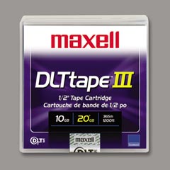 Maxell DLT IIIXT Data Tape (15/30GB) (183570)
