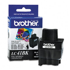 Brother LC-41BK Black Inkjet (500 Page Yield)