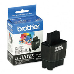 Brother LC-41HYBK Black Inkjet (900 Page Yield)