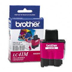 Brother LC-41M Magenta Inkjet (400 Page Yield)