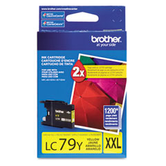 Brother LC-79Y Yellow Inkjet (1200 Page Yield)