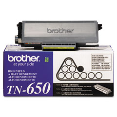 Brother TN-650 Toner Cartridge (8000 Page Yield)