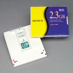 Sony 3.5in MAC MO Rewritable Optical Disc (EDM-128C)