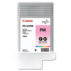 Canon PFI-101PM Photo Magenta Wide Format Inkjet (130 ML) (0888B001AA)