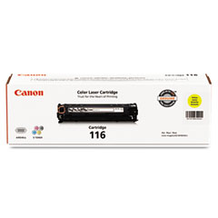 Canon CRG-116Y Yellow Toner Cartridge (1500 Page Yield) (1977B001A)