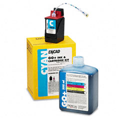 Encad Go Plus Cyan Ink/Cartridge Kit (21998700)