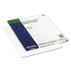 Epson Matte Singleweight Paper (17 x 22) (S041907)