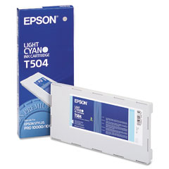 Epson Stylus Pro 10000/10600 Photographic Light Cyan Inkjet (T504011)