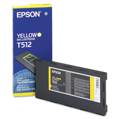 Epson Stylus Pro 10000/10600 Yellow Archival Inkjet (T512011)