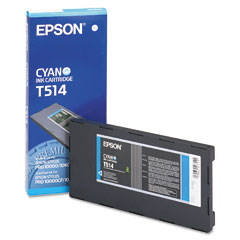 Epson Stylus Pro 10000/10600 Archival Cyan Inkjet (T514011)