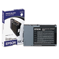 Epson Stylus Pro 4000/7600/9600 Photo Black UltraChrome Inkjet (110 ML) (T543100)
