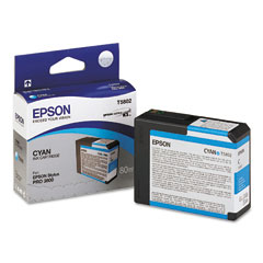 Epson Stylus Pro 3800/3880 Cyan Ultrachrome Inkjet (80 ML) (T580200)
