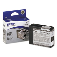 Epson Stylus Pro 3800/3880 Matte Black Ultrachrome Inkjet (80 ML) (T580800)