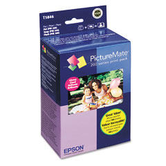 Epson PictureMate Pal/Snap/Flash Inkjet Print Pack (T5846)