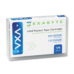 Exabyte 8MM VXA V6 Data Tape (12/24GB) (11100100)