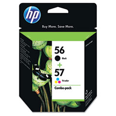 HP NO. 56/57 Inkjet Combo Pack (Black/Color) (C9321FN)