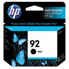 HP NO. 92 Black Inkjet With Vivera Ink (220 Page Yield) (C9362WN)