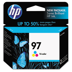 HP NO. 97 Tri-Color Inkjet (450 Page Yield) (C9363WN)