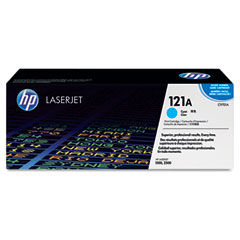 HP Color LaserJet 1500/2500 Cyan Toner Cartridge (4000 Page Yield) (NO. 121A) (C9701A)