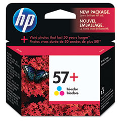 HP NO. 57 Color Inkjet with Vivera Ink (390 Page Yield) (CB278AN)