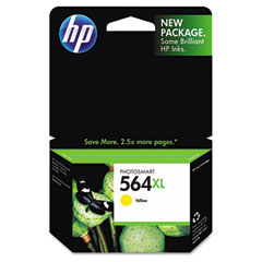 HP NO. 564XL Yellow Inkjet (750 Page Yield) (CB325WN)