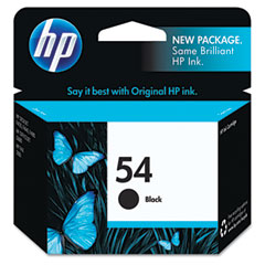 HP NO. 54 Black Inkjet (600 Page Yield) (CB334AN)