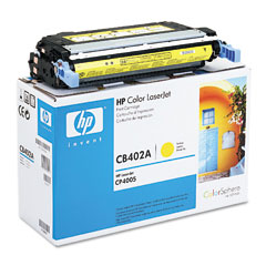 HP Color LaserJet CP-4005 ColorSphere Yellow Toner Cartridge (7500 Page Yield) (NO. 642A) (CB402A)