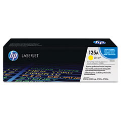HP NO. 125A Yellow ColorSphere Toner Cartridge (1400 Page Yield) (CB542A)
