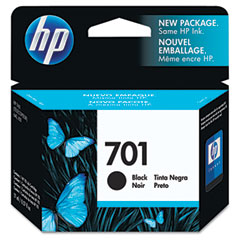 HP NO. 701 Black Inkjet (350 Page Yield) (CC635A)