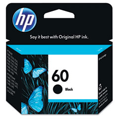 HP NO. 60 Black Inkjet (200 Page Yield) (CC640WN)