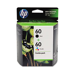 HP NO. 60 Inkjet Combo Pack (Black/Color) (CD947FN)