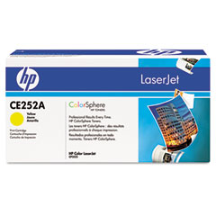 HP Color LaserJet CM3530/CP3525 Yellow ColorSphere Toner Cartridge (7000 Page Yield) (NO. 504A) (CE252A)