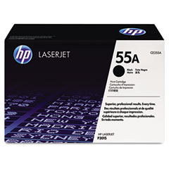 HP LaserJet P3010/3015 Toner Cartridge (6000 Page Yield) (NO. 55A) (CE255A)