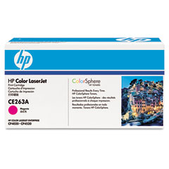 HP Color LaserJet Enterprise CP-4025/4520/4525 Magenta Toner Cartridge (11000 Page Yield) (NO. 648A) (CE263A)