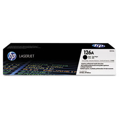 HP NO. 126A Black Toner Cartridge (1200 Page Yield) (CE310A)