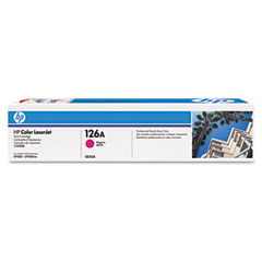 HP NO. 126A Magenta Toner Cartridge (1000 Page Yield) (CE313A)