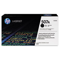 HP Color LaserJet M551/575 Black Toner Cartridge (5500 Page Yield) (NO. 507A) (CE400A)