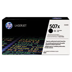 HP Color LaserJet M551/575 Black Toner Cartridge (11000 Page Yield) (NO. 507X) (CE400X)