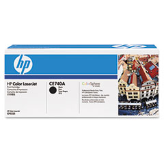HP Color LaserJet CP-5225 Black Toner Cartridge (7000 Page Yield) (NO. 307A) (CE740A)